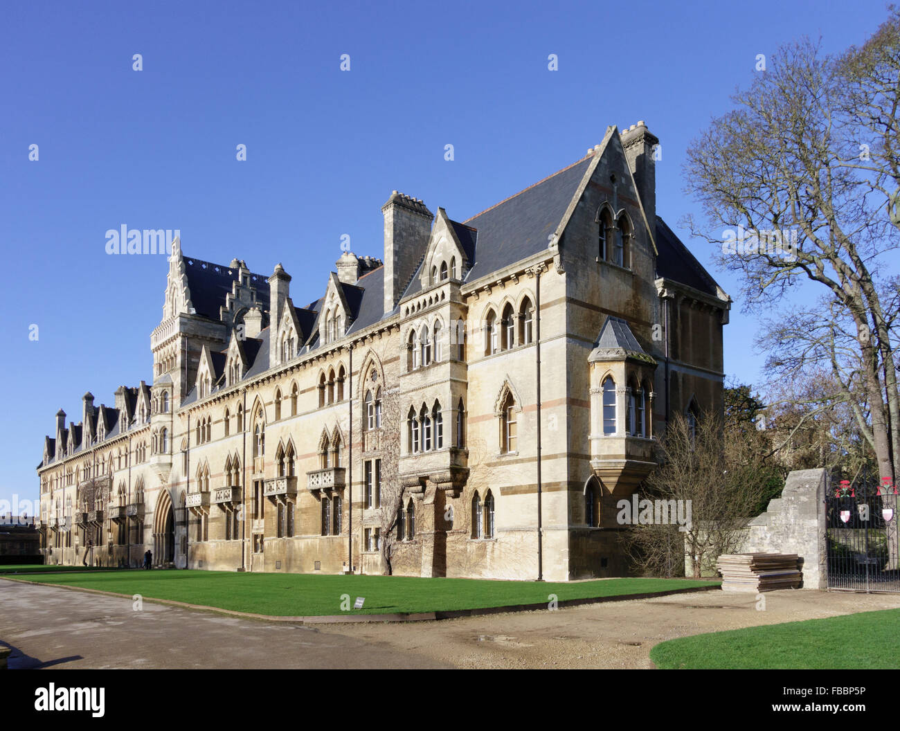 Christ Church college, Oxford University, Oxford, England, UK Stock Photo