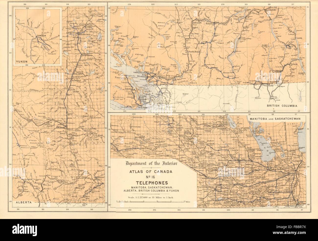 Oliver british columbia map hi-res stock photography and images - Alamy