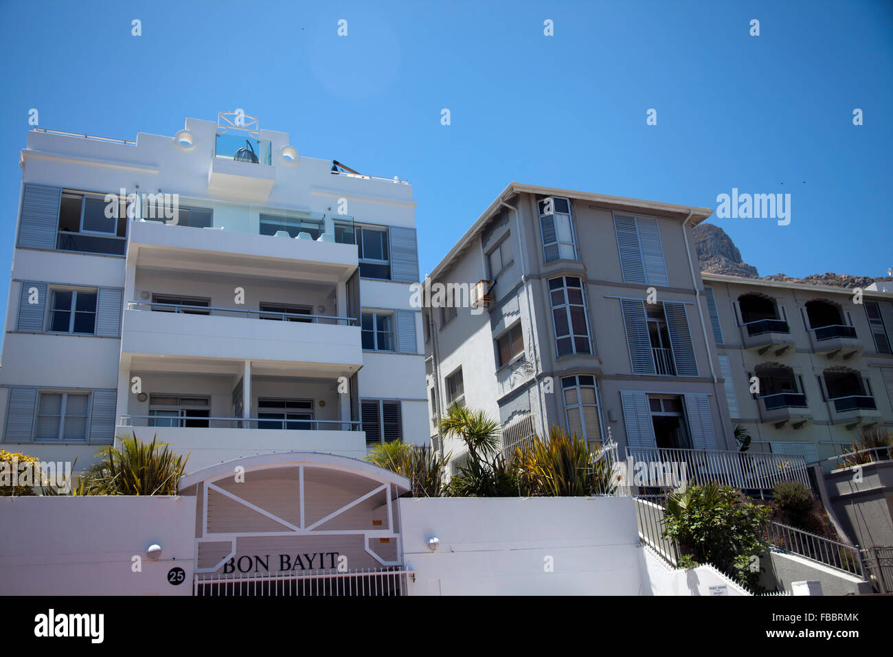Bantry Bay Apartments Cape Town South Africa Stock Photo Alamy