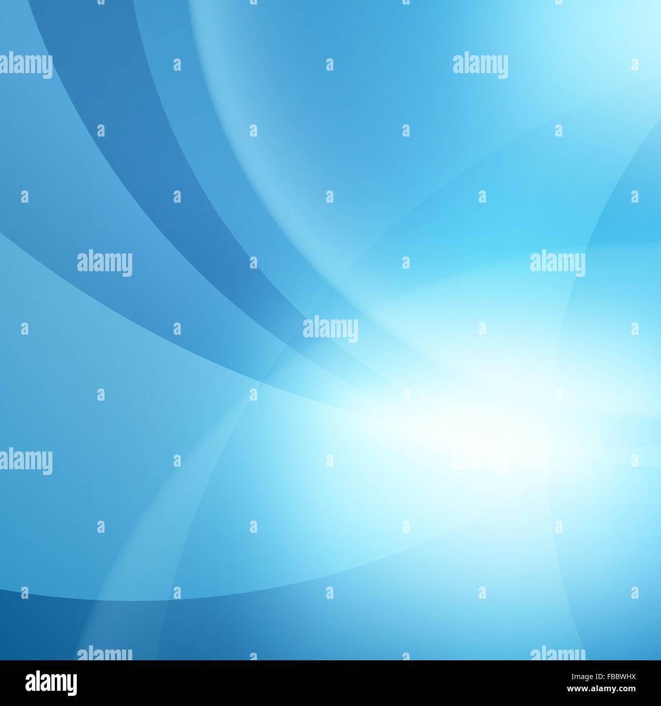 Abstract Blue Vector Waves Background. Vector Illustration Stock Vector ...