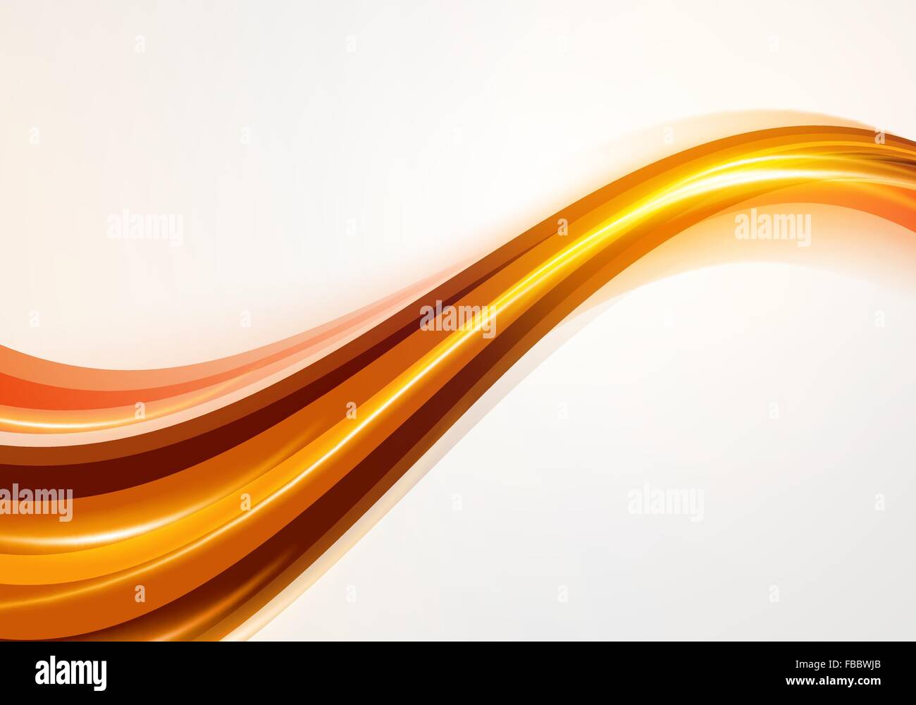 Abstract Golden Vector Waves Background. Vector Illustration Stock ...