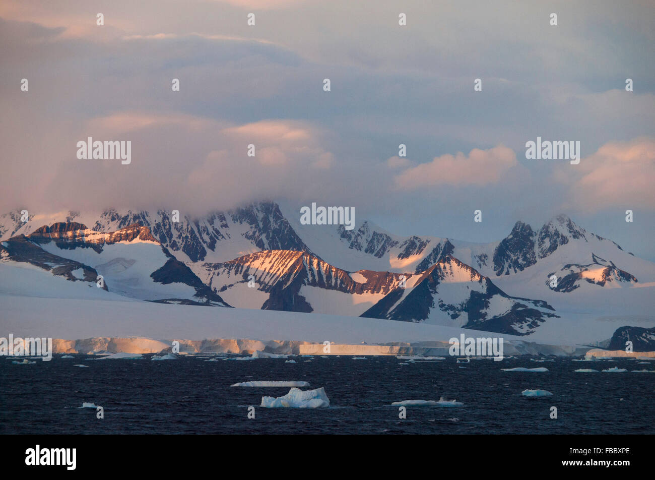 Antarctic peninsula Stock Photo