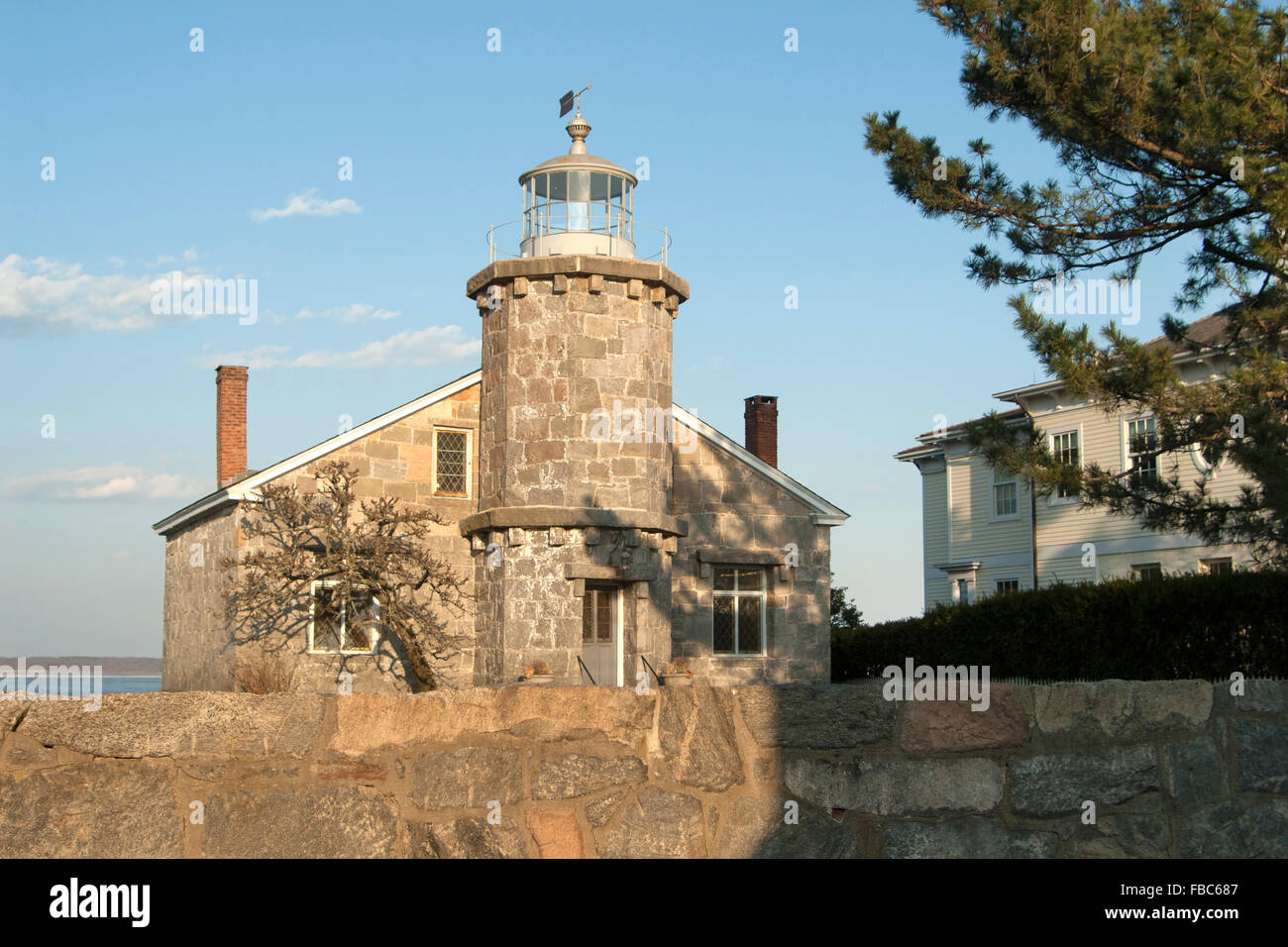 Connecticut’s Stonington Harbor lighthouse is now used as a museum of