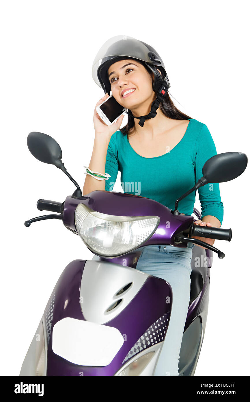 Girl in scooty deals