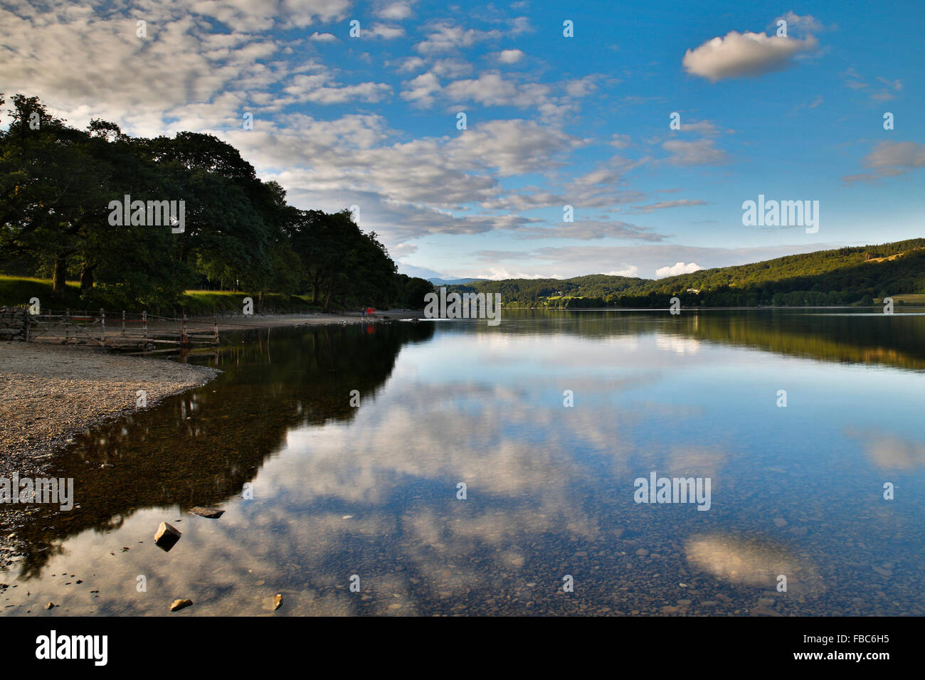 Coniston Water; Lake District; UK Stock Photo Alamy