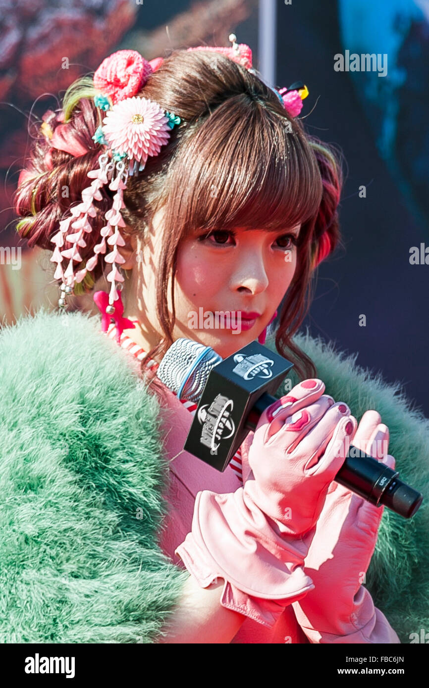 Kyary Pamyu Pamyu Attends The Opening Ceremony Of Universal Cool Japan 16 At Universal Studios Japan On January 14 16 In Osaka Japan Usj Presented A New Attraction Inspired By Popular Singer