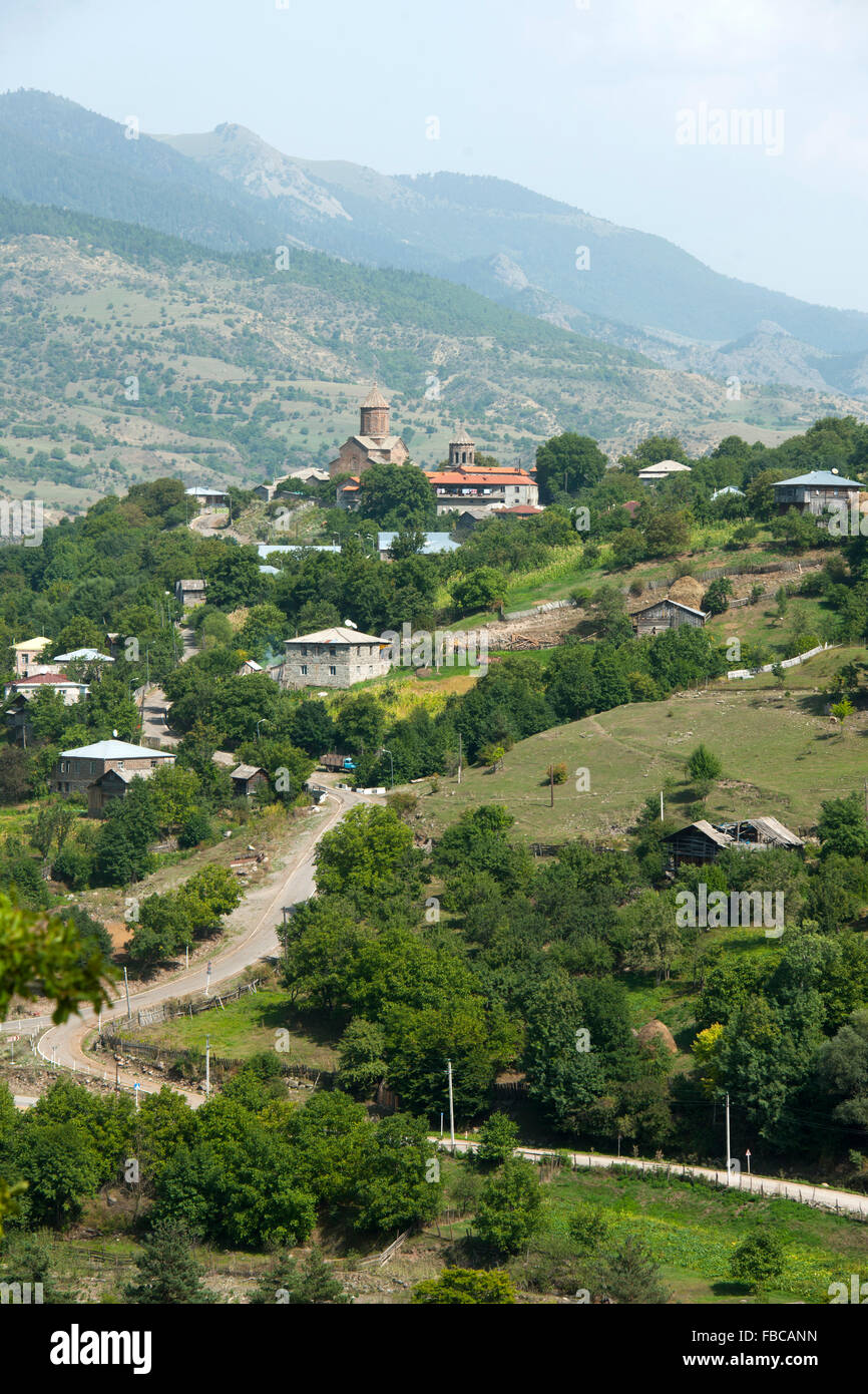Georgien, Samtskhe-Javakheti, Zarzma Kloster Stock Photo