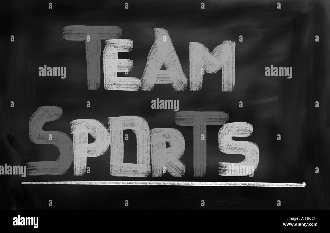 Team Sports Concept Stock Photo Alamy