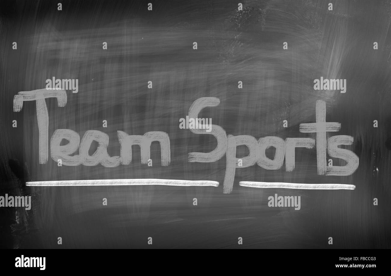 Team Sports Concept Stock Photo Alamy