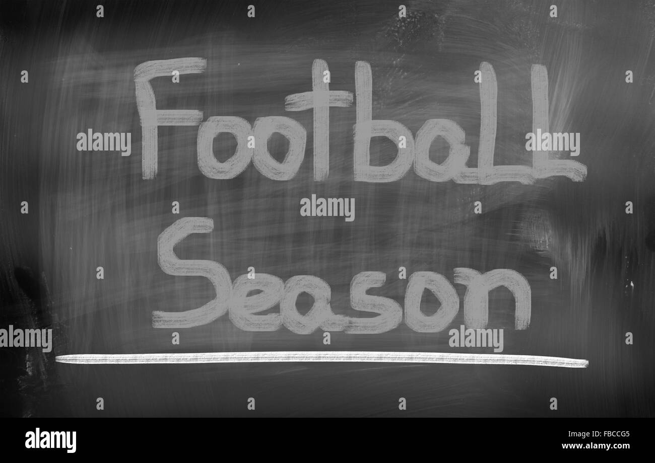 Football Season Concept Stock Photo Alamy