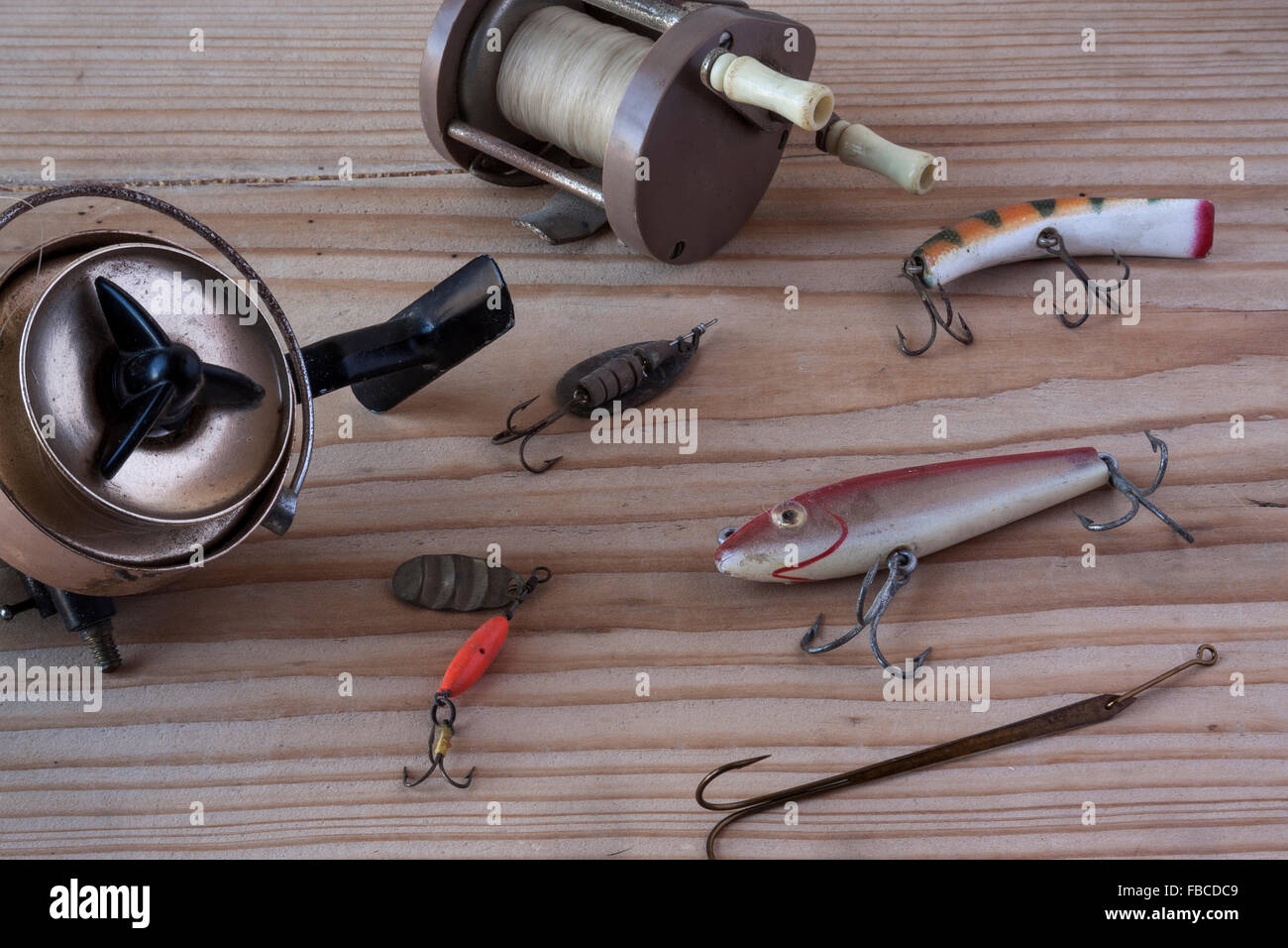 vintage fishing gear