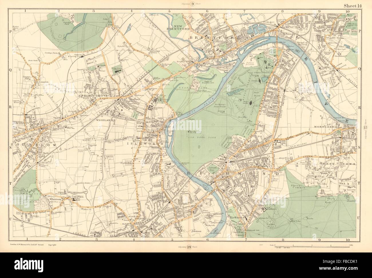 Map of spring grove hi-res stock photography and images - Alamy