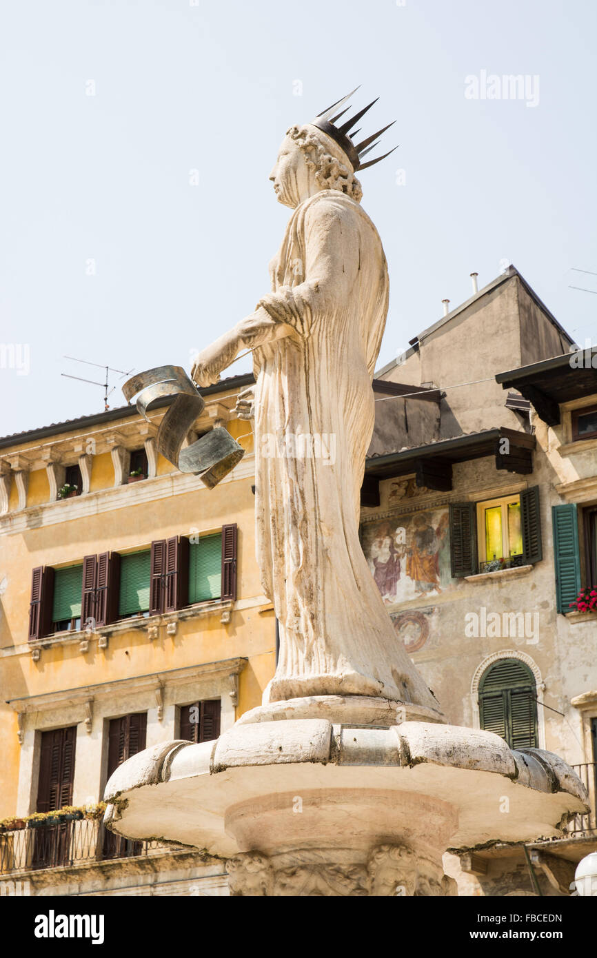 Madonna verona statue on historic hi-res stock photography and images ...