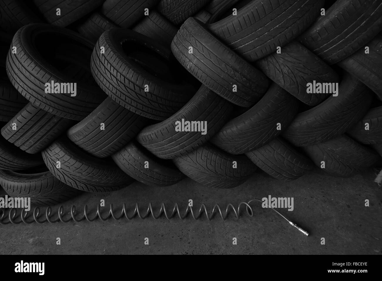A tire (American English) or tyre (British English) is a ringshaped