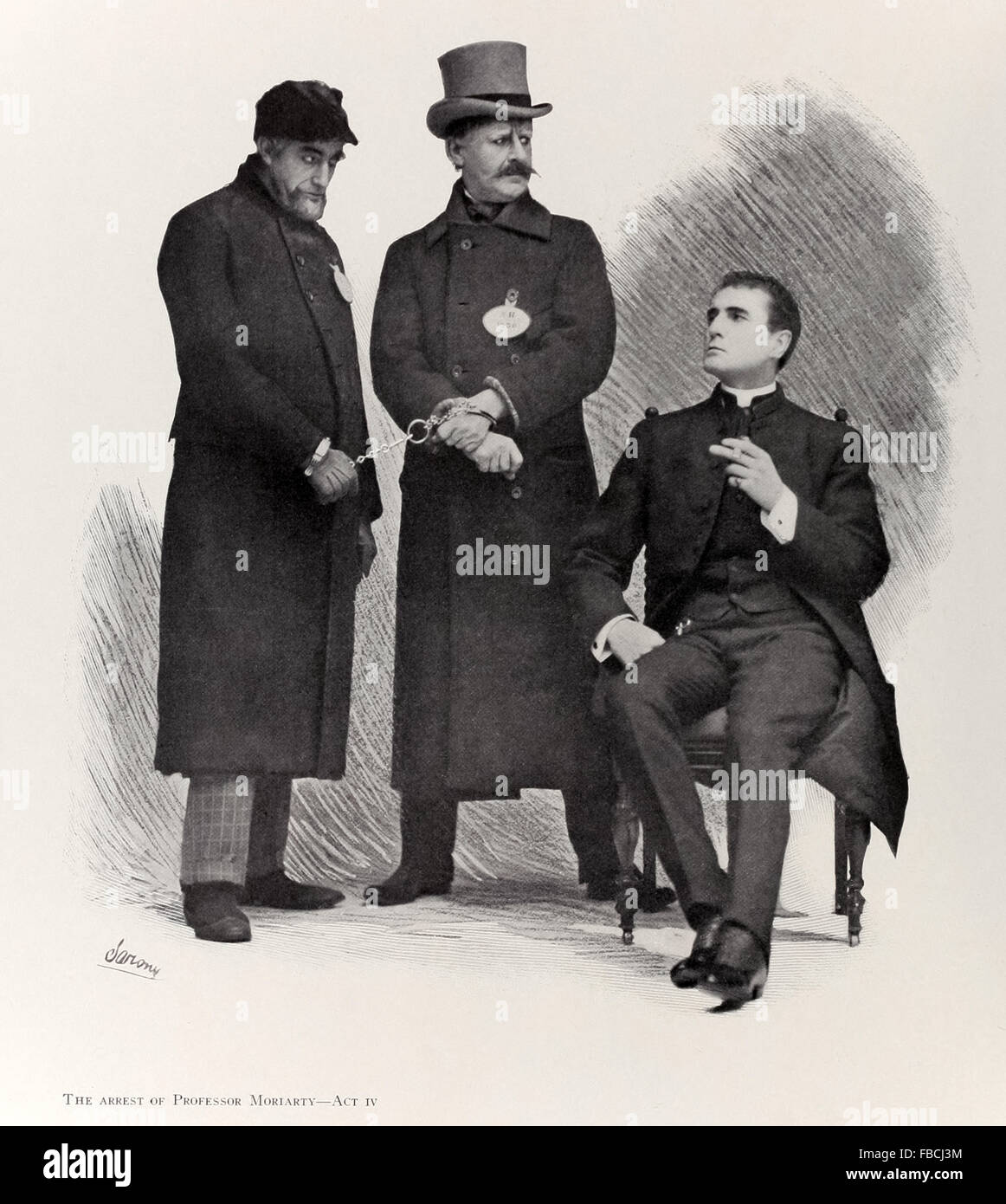 'The Arrest of Professor Moriarty' from the stage adaptation of
