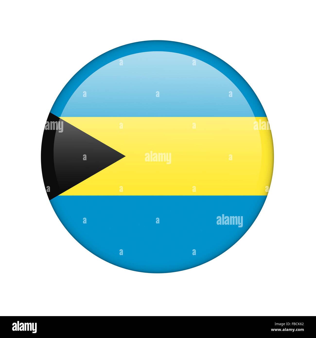 The Bahamas flag Stock Photo Alamy