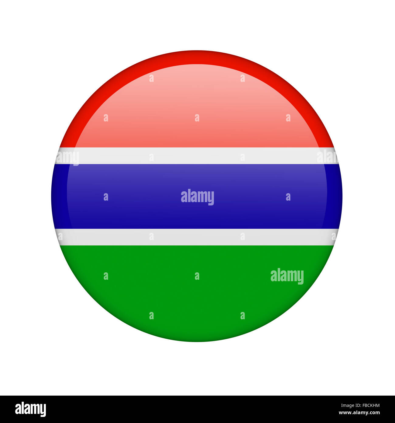 The Gambia Flag Stock Photo Alamy