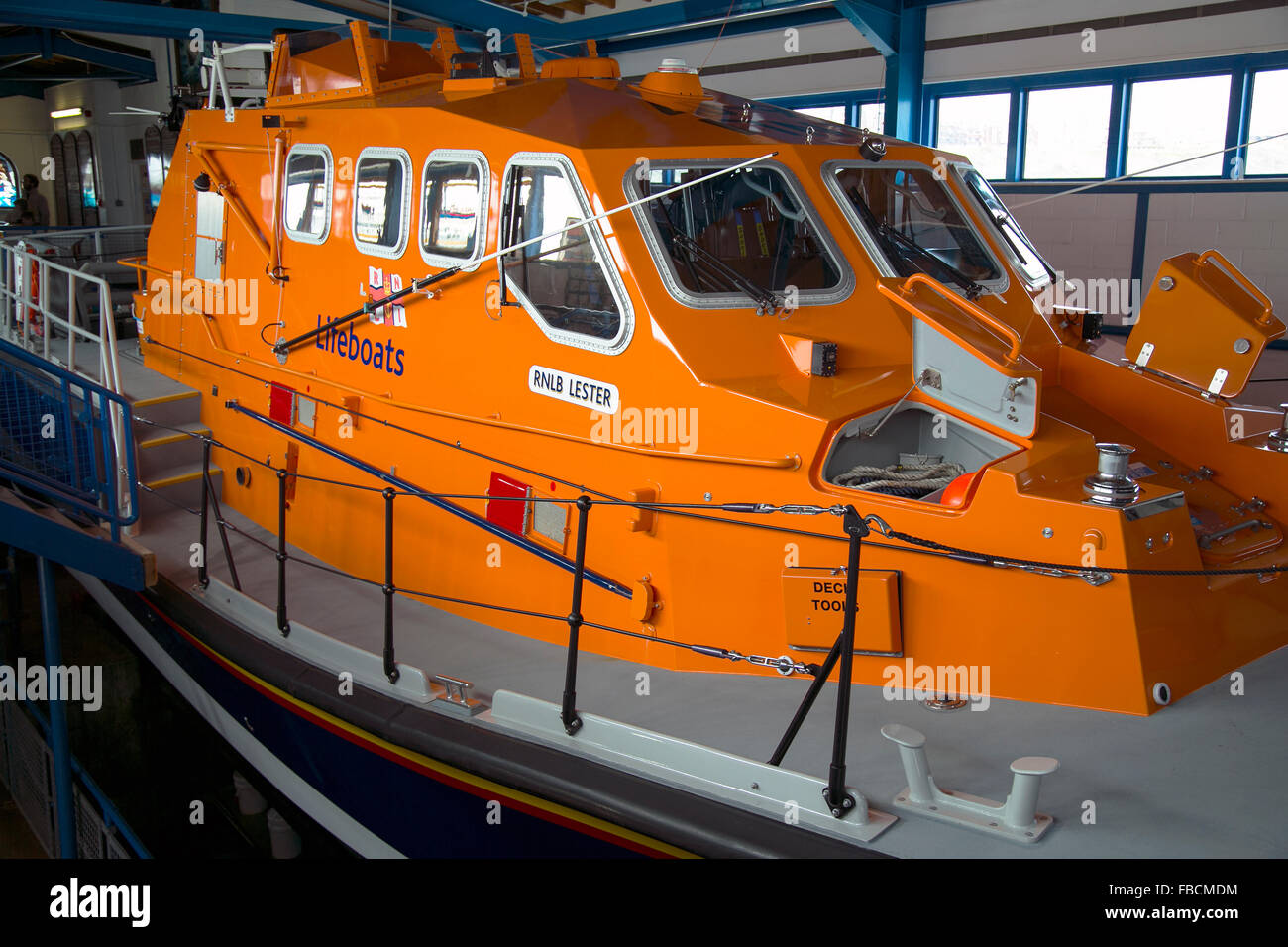 Cromer lifeboat RNLB Lester Stock Photo Alamy