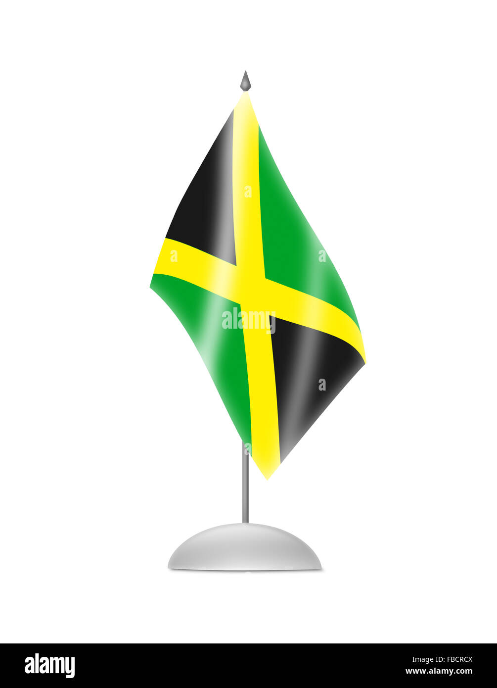 The Jamaica flag Stock Photo Alamy