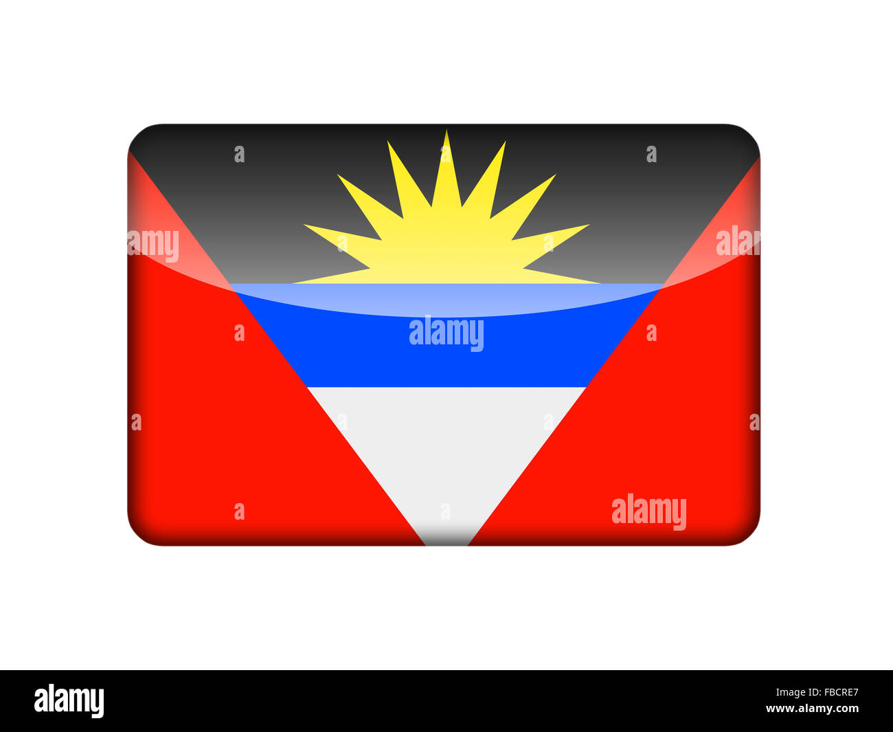 The Antigua and Barbuda flag Stock Photo Alamy
