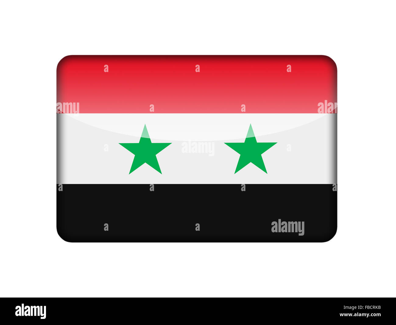 The Syria flag Stock Photo