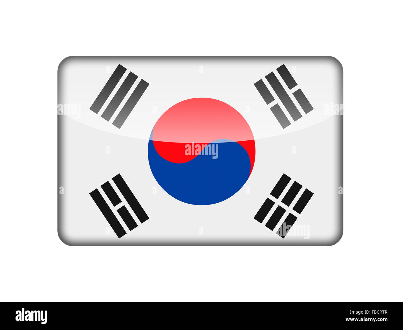 The South Korea flag Stock Photo Alamy