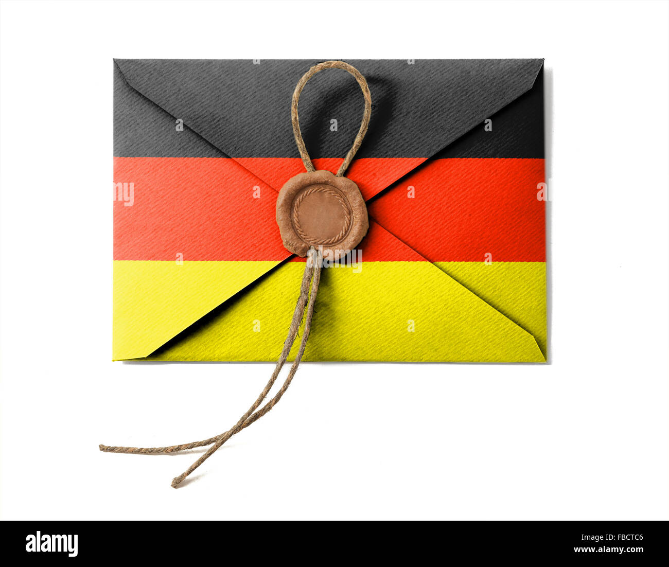 The German flag Stock Photo Alamy