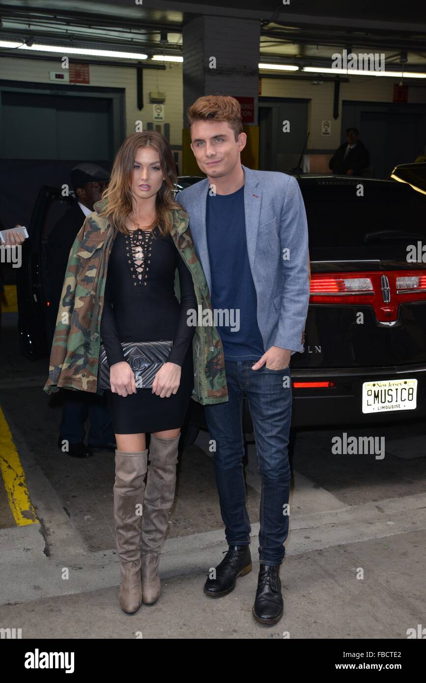 Lala Kent and James Kennedy at Huffington Post Featuring Lala Kent