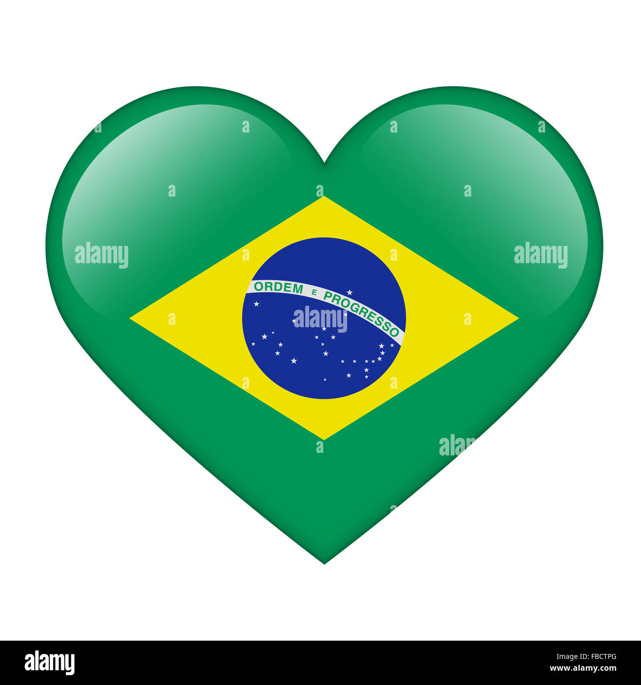 The Brazilian flag Stock Photo Alamy