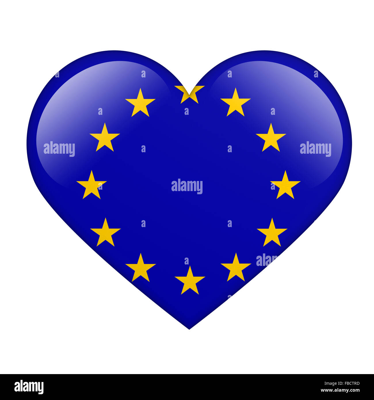 The European Union Flag Stock Photo