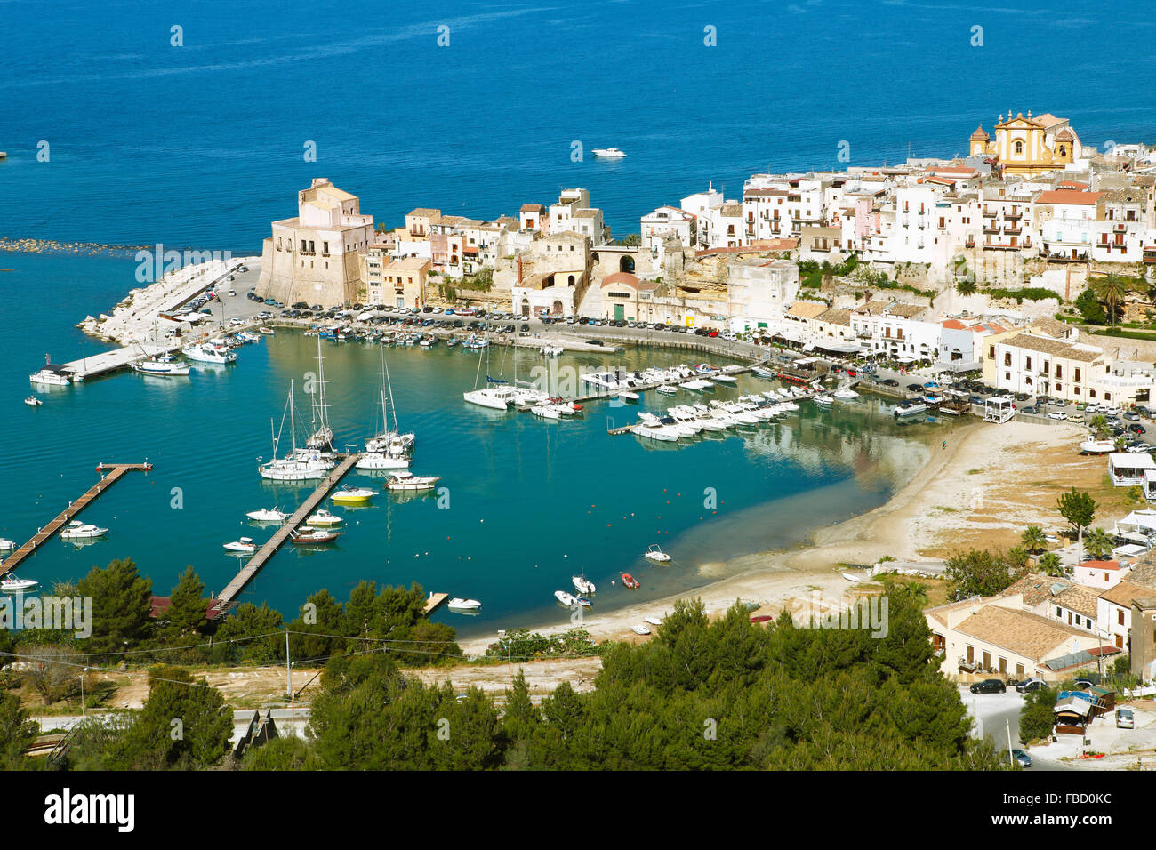Castellammare del Golfo, Province of Trapani, Sicily, Italy Stock Photo -  Alamy