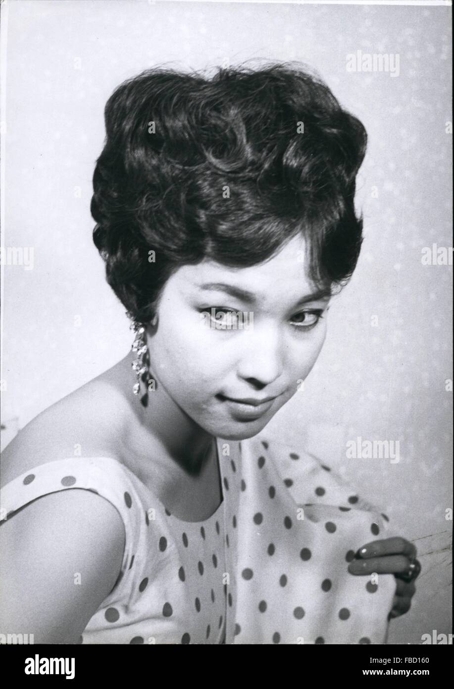 1962 European Hairstyels For Japanese Girls Demonstrated In