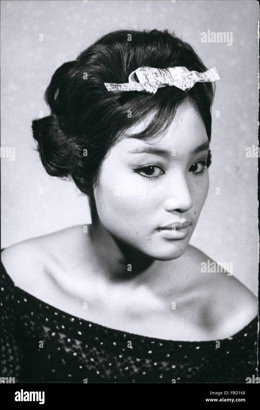 1962 European Hairstyles For Japanese Girls Demonstrated In
