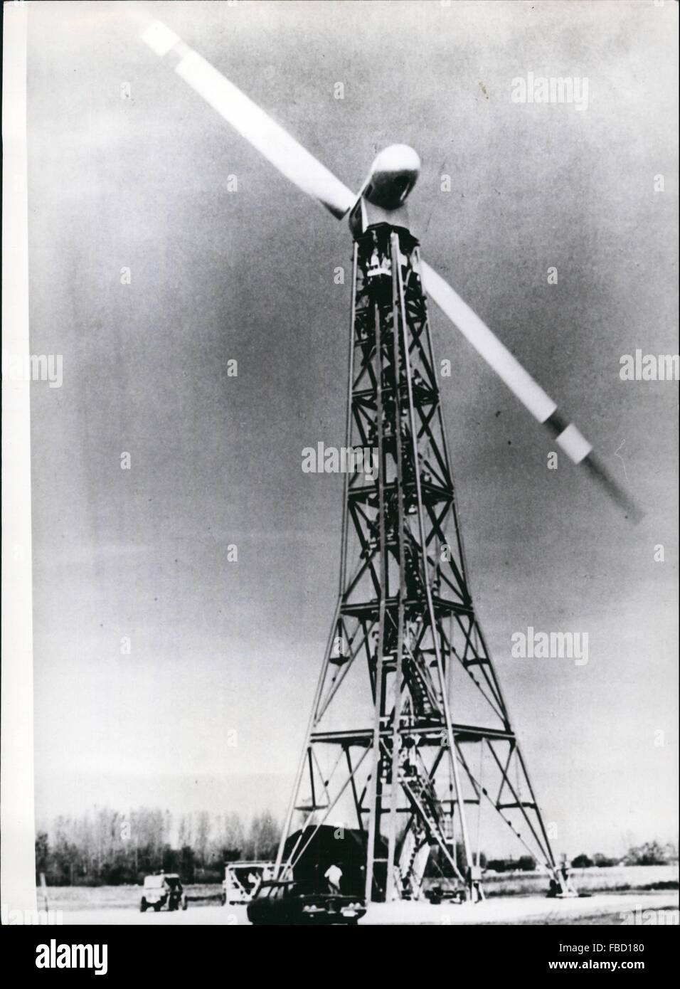 1962 The world's first Major wind energy Mill completed The first