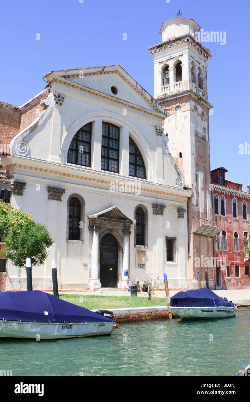Chiesa dei santi gervasio e protasio venezia hires stock photography