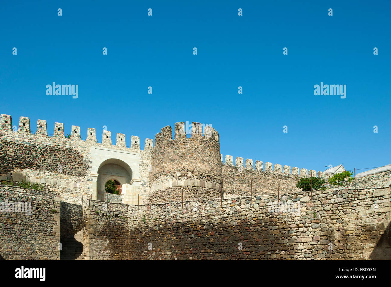 Georgien, Samtskhe-Javakheti, Achalziche, mittelalterliche Festung Rabat Stock Photo