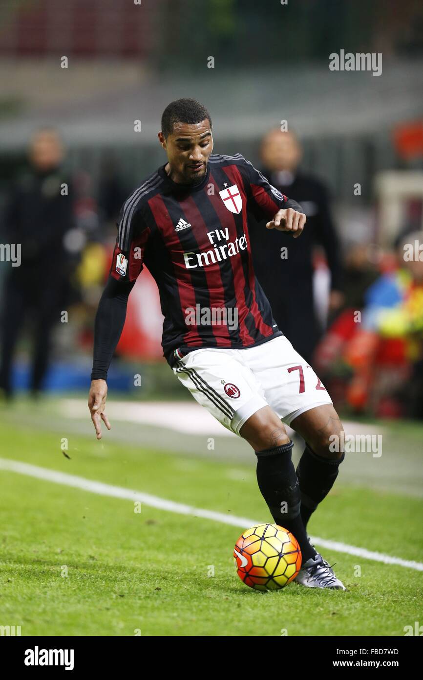 Milano, Italy. 13th Jan, 2016. Kevin Prince Boateng (Milan) Football/Soccer  : Italy \, image size:866x1390