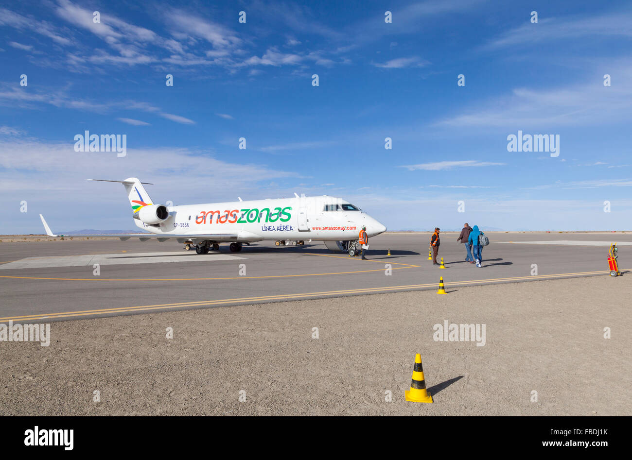 Amaszonas airline, Uyuni, Bolivia Stock Photo Alamy
