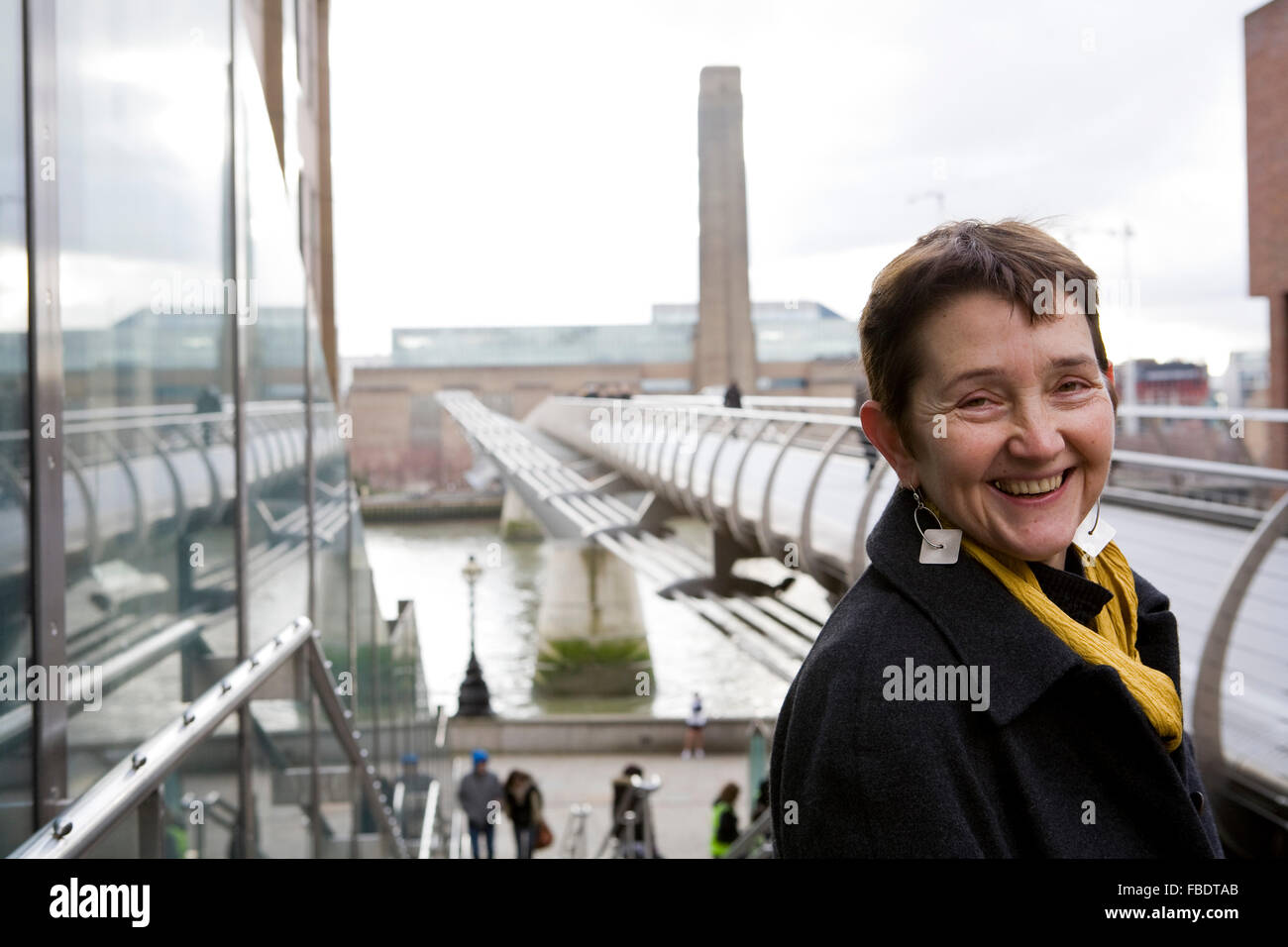 FILE PHOTO: Frances Morris has been announced today as the new Director of Tate Modern. She posed for these photos at Tate Modern in London, on February 9, 2010. Credit:  David Levenson/Alamy Live News Stock Photo