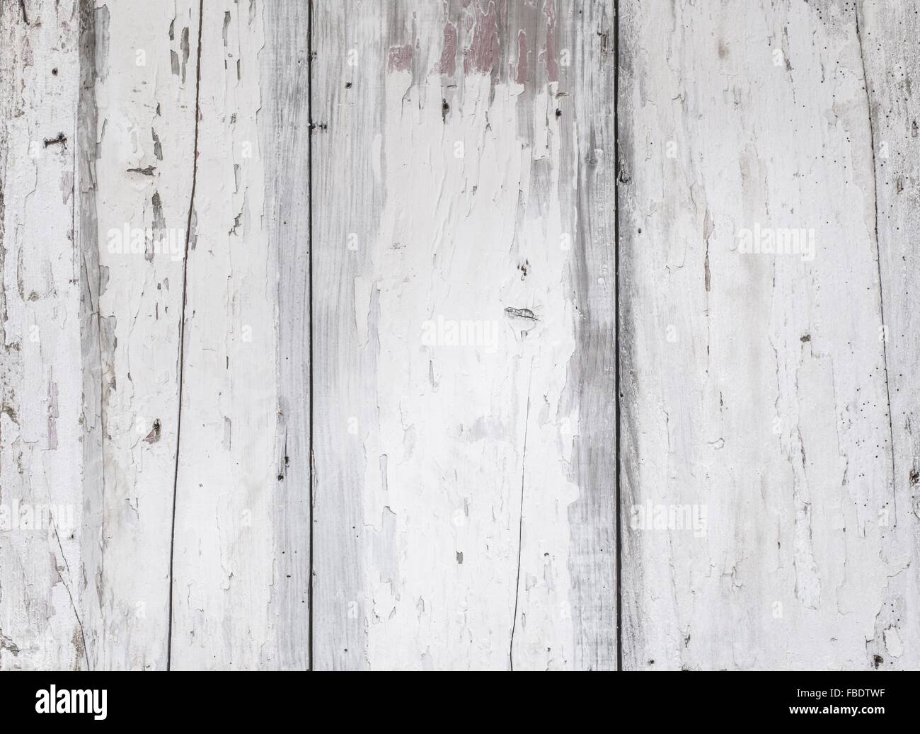 Full Frame Shot Of White Wooden Wall Stock Photo