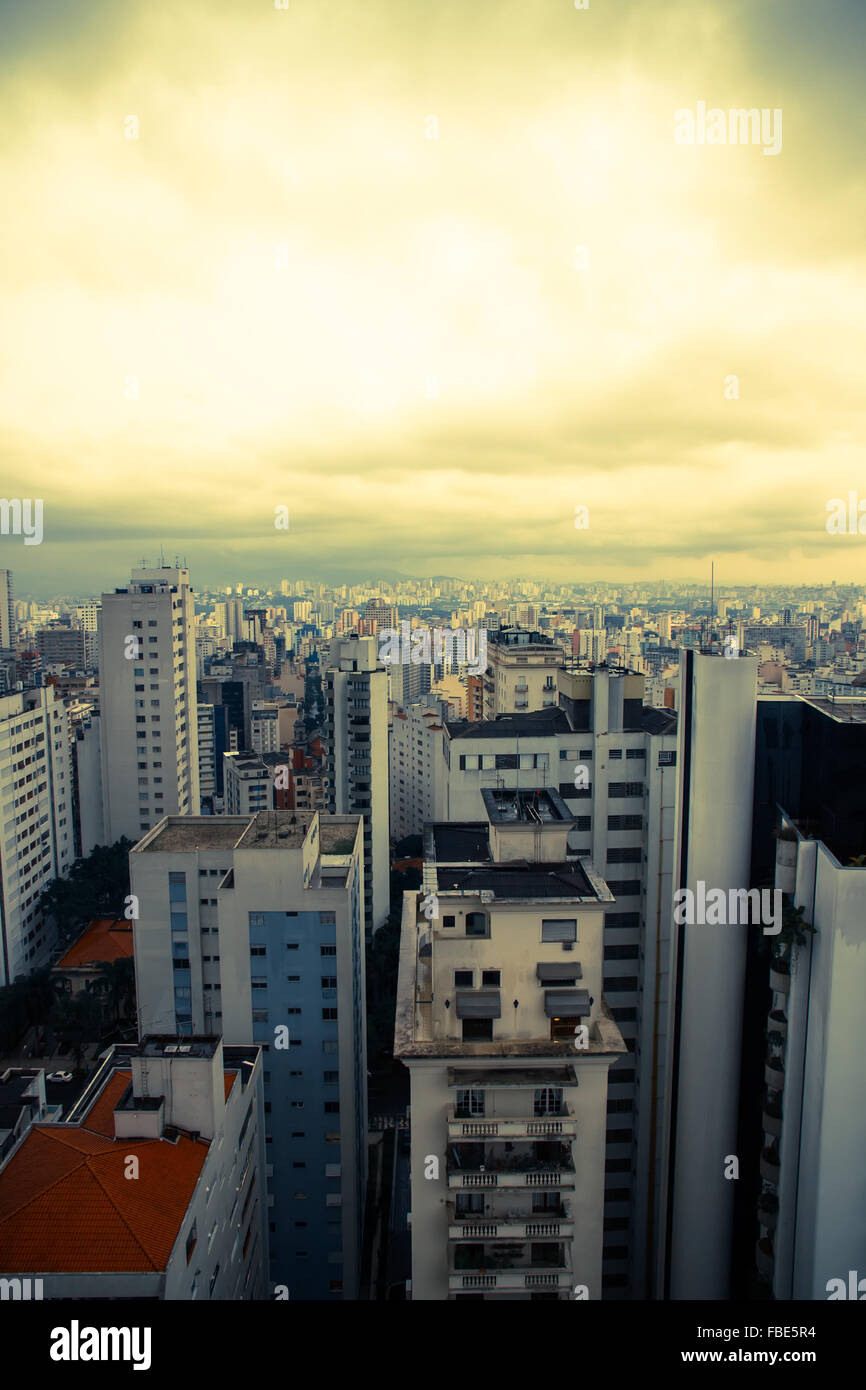 Sao Paulo, Brazil. Cidade Monções district Stock Photo - Alamy