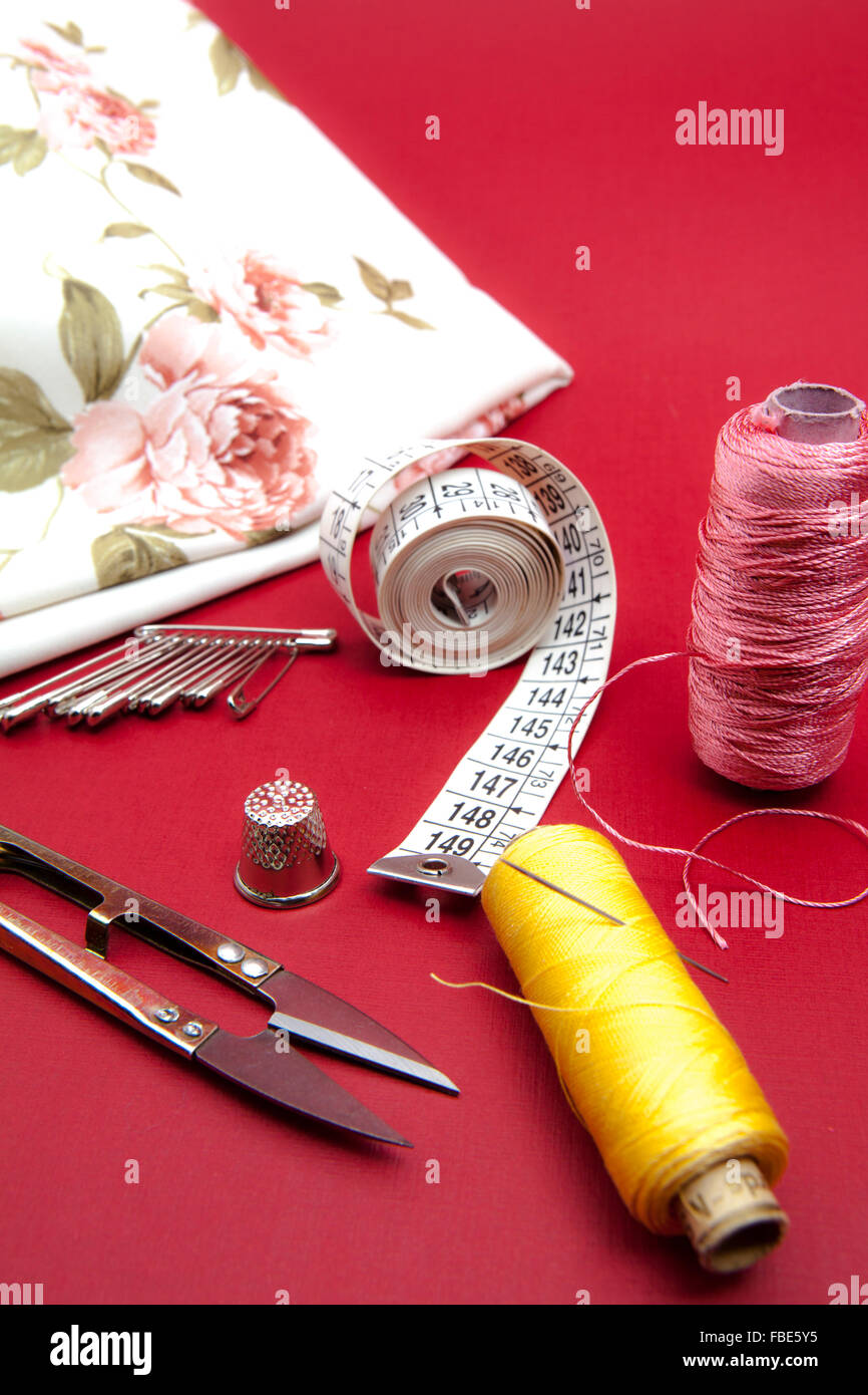 material for dressmaking Stock Photo Alamy