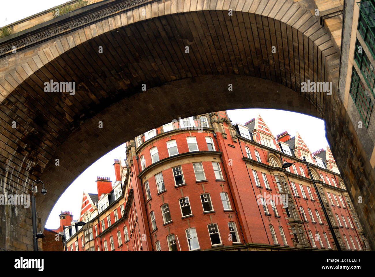 Dean Street Viaduct, Newcastle upon Tyne Stock Photo