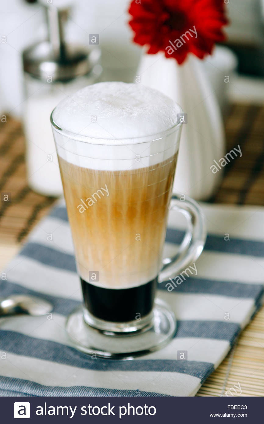 Latte Macchiato High Resolution Stock Photography And Images Alamy