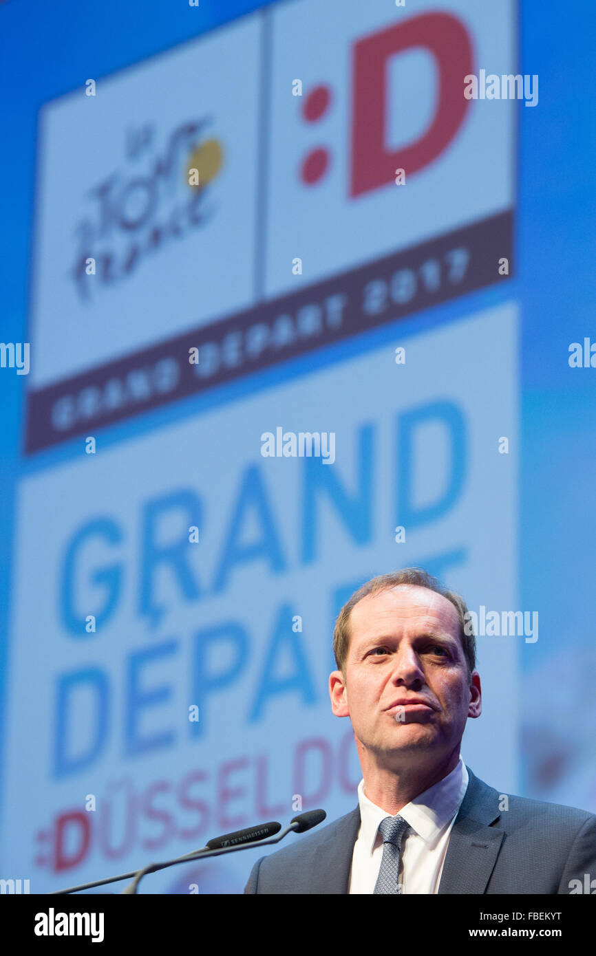 Tour director Christian Prudhomme pictured during a press conference on