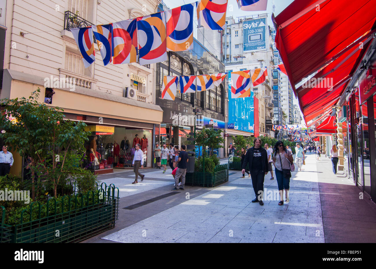 Buenos Aires Argentina Galerias Pacifico famous Mall for shopping and dining in city center
