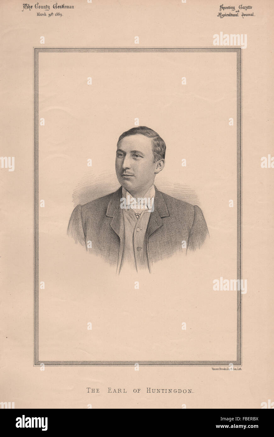 Earl of huntingdon hires stock photography and images Alamy