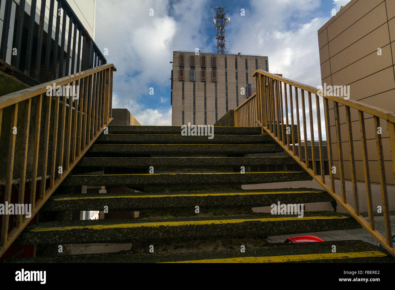 Bonny street police station in Blackpool Stock Photo Alamy