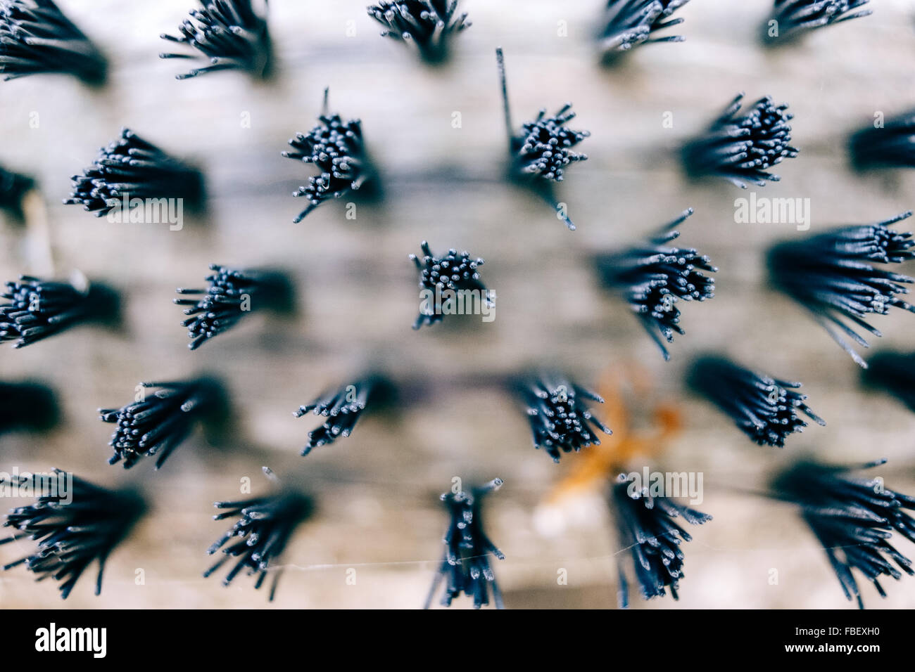 Extreme Close-Up Of Brush Stock Photo