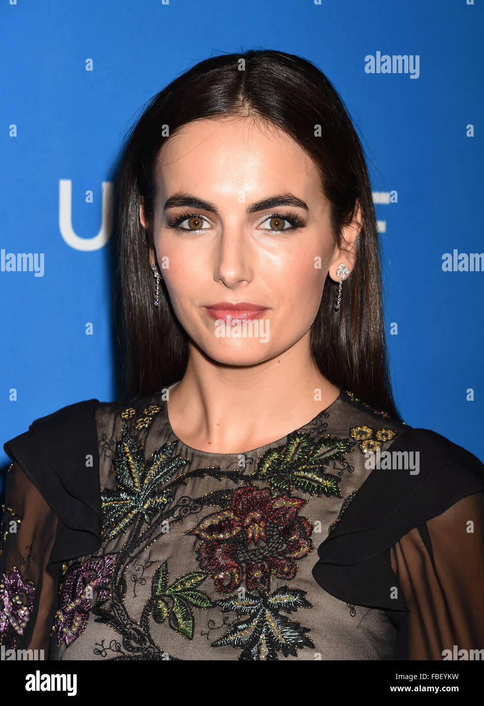 CAMILLA BELLE US film actress in January 2016. Photo Jeffrey Mayer ...